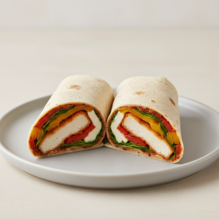 Little Italy Wrap with Greek Salad Little Italy Wrap with Greek Salad