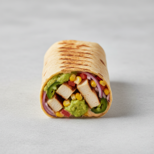 South of the Border Wrap with Chef's Salad South of the Border Wrap with Chef's Salad