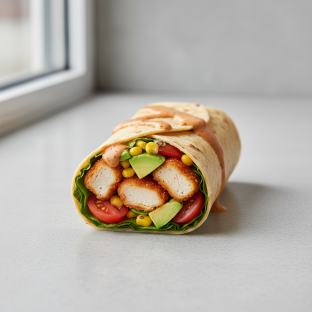 Chipotle Wrap with Chef's Salad Chipotle Wrap with Chef's Salad