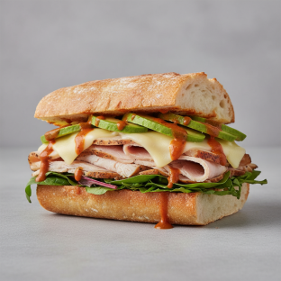 Chipotle Turkey Sandwich Chipotle Turkey Sandwich
