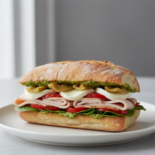 Italian Turkey Sandwich Italian Turkey Sandwich