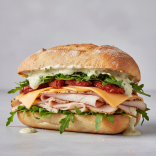 Turkey Jalapeno Sandwich Turkey Jalapeno Sandwich