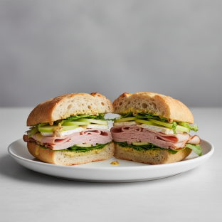 Smoked Turkey Brie Sandwich Smoked Turkey Brie Sandwich