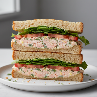 Salmon Salad Sandwich Salmon Salad Sandwich