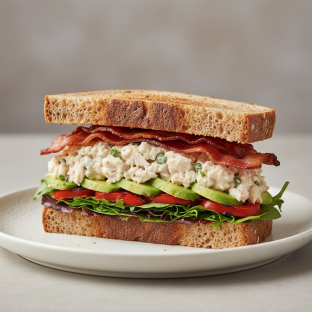 Deluxe Chicken Salad Sandwich Deluxe Chicken Salad Sandwich