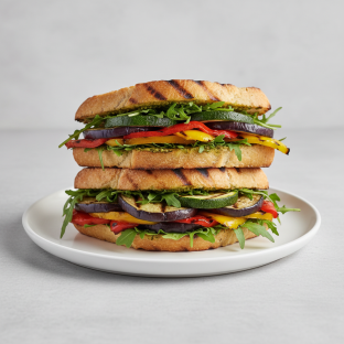 Grilled Vegetables Sandwich Grilled Vegetables Sandwich