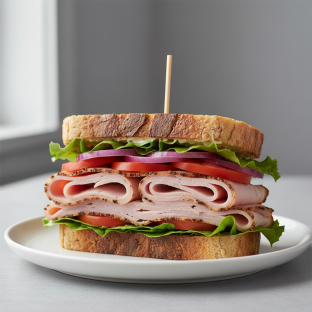 Smoked Turkey Sandwich Smoked Turkey Sandwich