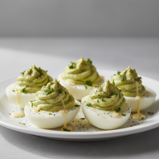 Aji Verde Deviled Eggs Aji Verde Deviled Eggs