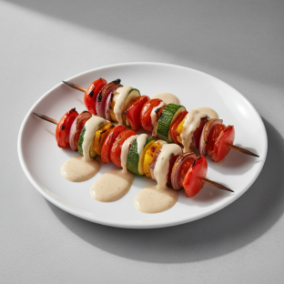 Veggie BBQ Skewers Veggie BBQ Skewers