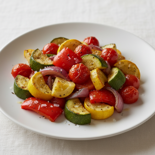 Roasted Summer Veggies Roasted Summer Veggies