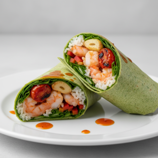 Shrimp Gambas Signature Wrap Shrimp Gambas Signature Wrap