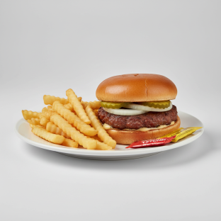 Classic Hamburger with Fries