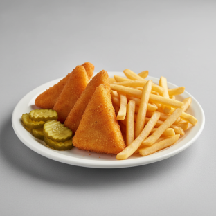 Mac and Cheese Wedge Basket