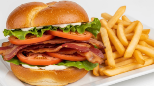 BLT Sandwich with Fries