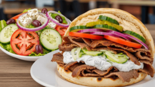 Gyros Sandwich Combo