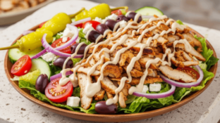 Mr. Gyros Salad with Chicken Shawarma