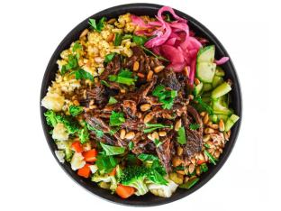 Wagyu Beef Hearty Bowl with Avocado and Smoky Chipotle Sauce