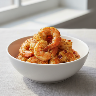 Shrimp Curry (No Sauce)