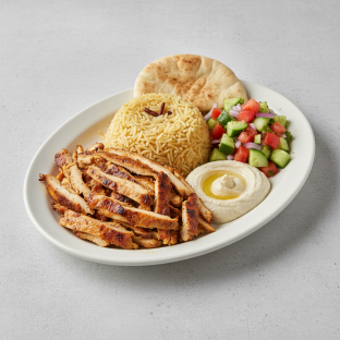 Chicken Shawarma Plate Chicken Shawarma Plate