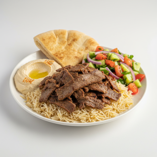 Beef Shawarma Plate Beef Shawarma Plate
