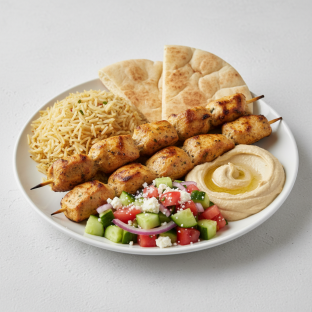 Chicken Kebab Plate Chicken Kebab Plate