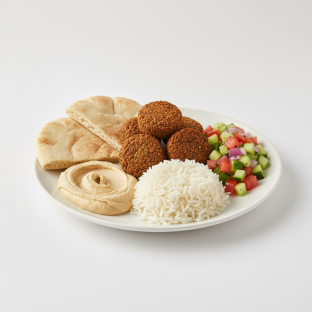 Falafel Plate (Vegan) Falafel Plate (Vegan)