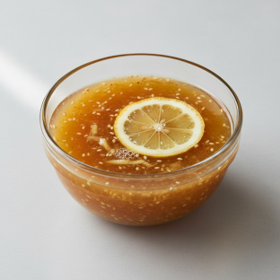 Ginger Soy Lemon Vinaigrette