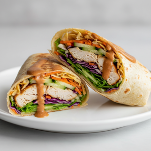 Thai Chicken Crunch Wrap