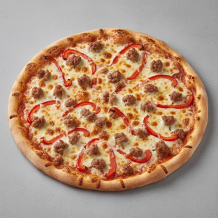 Sausage and Peppers Pizza