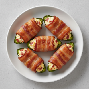 Bacon Wrapped Jalapeno Poppers Bacon Wrapped Jalapeno Poppers