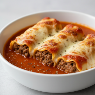 Beef Lasagna Rolls Beef Lasagna Rolls