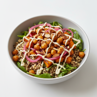 Roasted Chickpea HL Grain Bowl (Vegan)