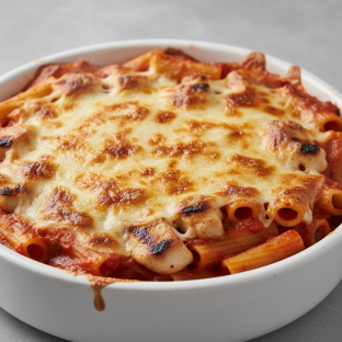 Baked Rigatoni with Chicken