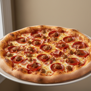 18" Hand-Tossed Meat Pizza