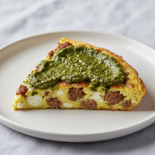 Sausage and Ricotta Frittata