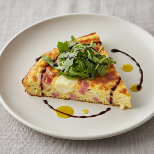 Ham and Cheese Frittata