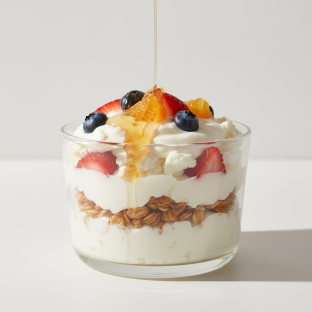 Yogurt and Ricotta Parfait