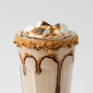 Hazelnut S'mores Shake