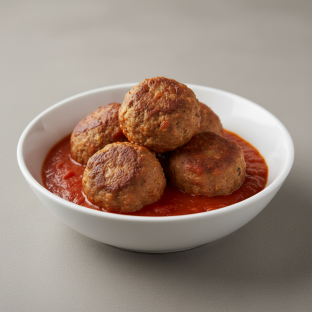 Turkey Meatballs with Tomato Sauce Turkey Meatballs with Tomato Sauce