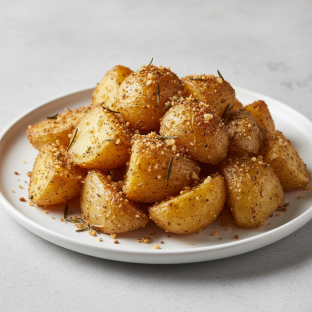 Garlic and Rosemary Roasted Potatoes Garlic and Rosemary Roasted Potatoes