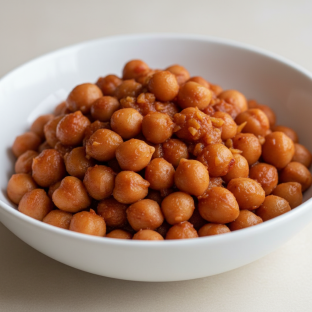 Vegan Moroccan Braised Garbanzo Beans Vegan Moroccan Braised Garbanzo Beans