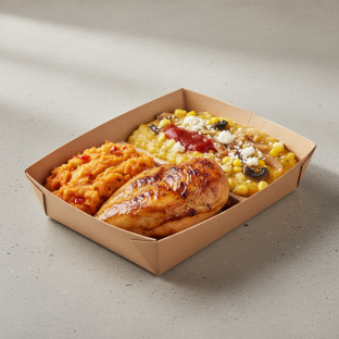 Capon de Ayuama with Chipotle Potatoes and Locro