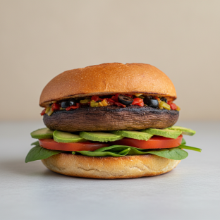 Grilled Portobello Sandwich Grilled Portobello Sandwich