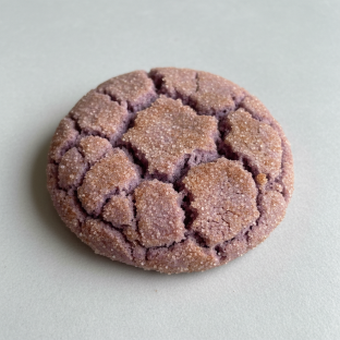 Ube Snickerdoodle Cookie