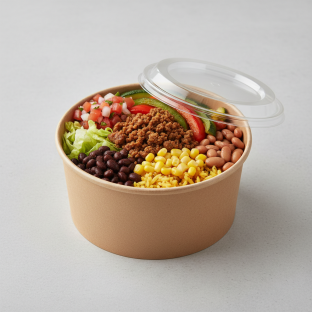 Beyond Meat Bowl with Black Beans