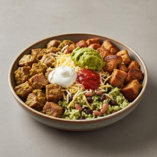 Jeff's Desperado Burrito Bowl (spicy)