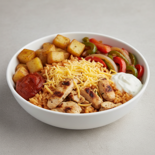 The Spacebird Burrito Bowl (Spicy)