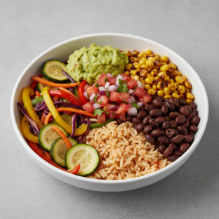 Allergen Free Vegan Burrito Bowl