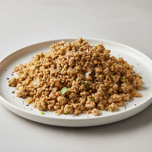 Seasoned Ground Tofu