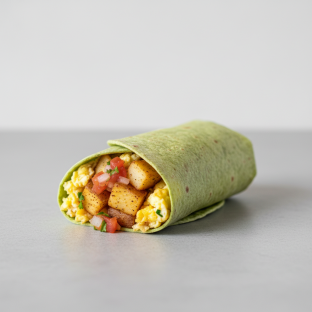 Potato and Egg Breakfast Burrito